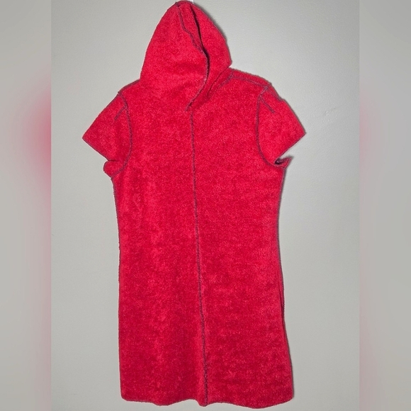 NWT Beebop & Wally NYC Hooded Fleece Mod Minimalist Dress, Large - Picture 2 of 4